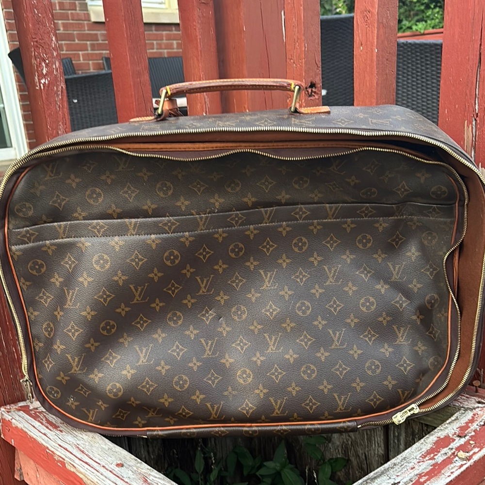 Louis Vuitton Brown Monogram Luggage Travel Bag